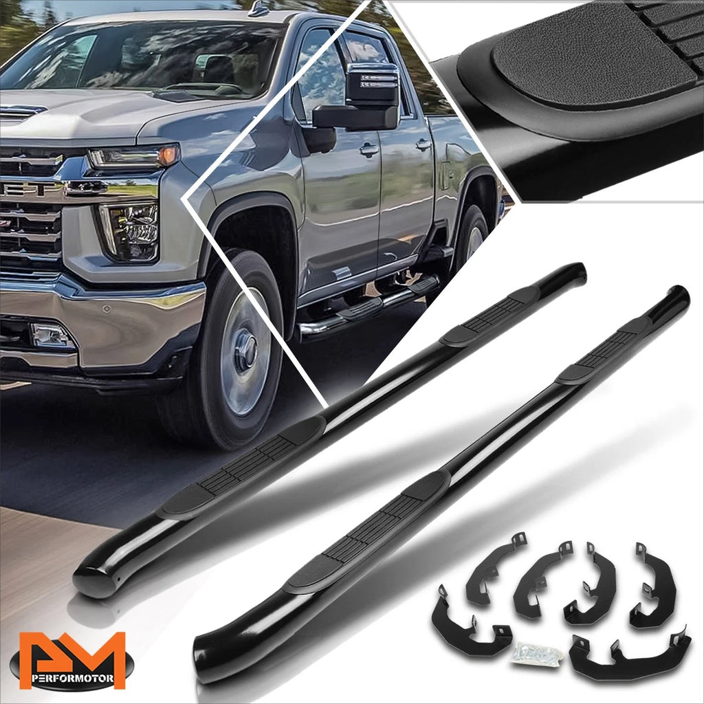 3" Side Step Nerf Bar Running Board for Silverado/Sierra Crew Cab (2019–2021)
