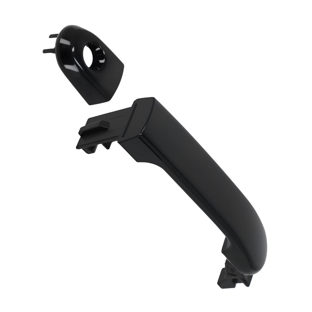 Exterior Door Handle Front Left for Nissan Versa Hatchback (2007–2012) Black