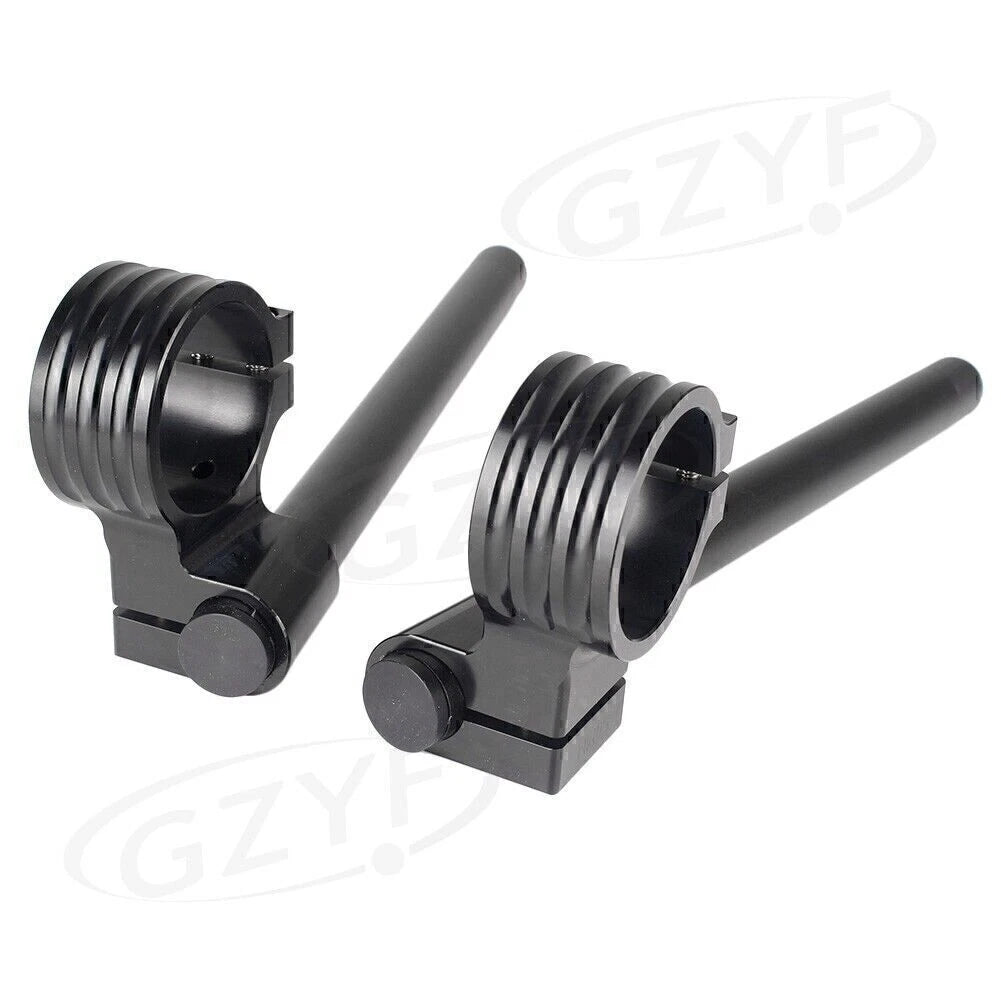 Clip On Handlebar Fork Tubes for Universal Motorcycles (50mm, Set of 2)