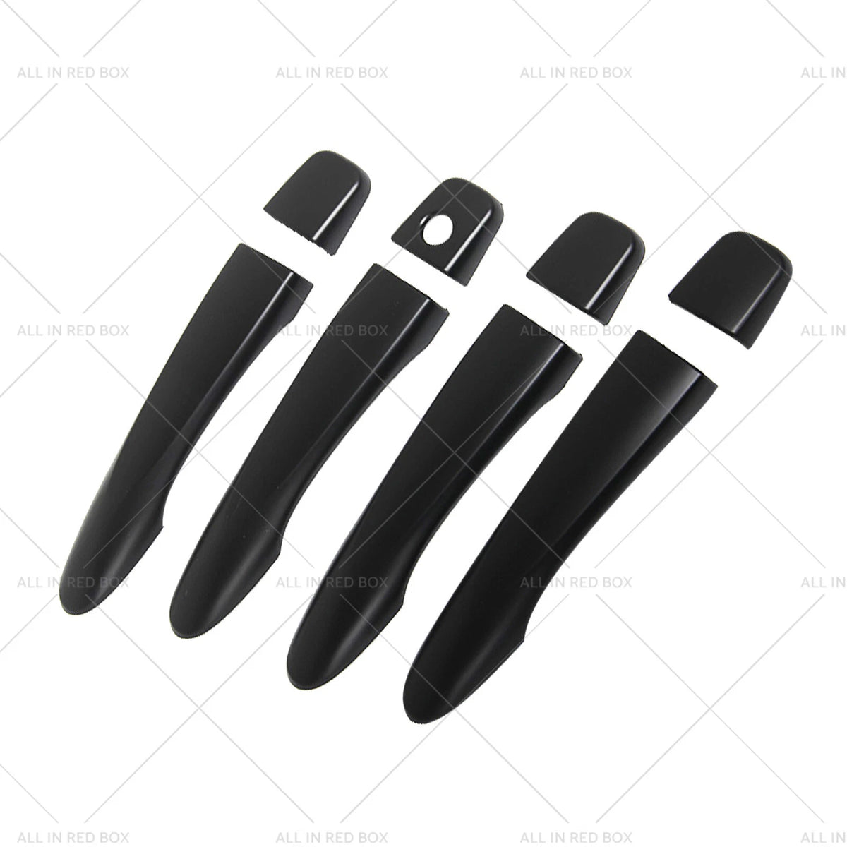 4X Remote Key Door Handle Covers for Nissan Navara D40 (2005–2015)