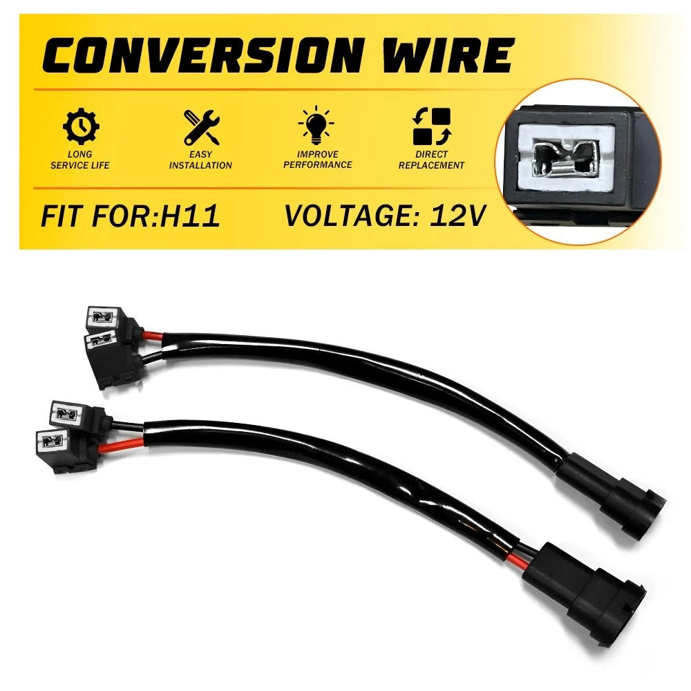 H11 to H1 Conversion Wire Connector for (EXV)