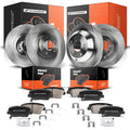Front & Rear Disc Brake Rotors & Ceramic Pads for Kia Sorento (2016–2019)