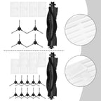 Main Brush and Filter Kit for Vexilar W7 W9 W11 W15 Robot Vacuum Cleaner