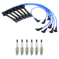 NGK 5mm Wire Set 6 Nickel Spark Plug Kit for Toyota Camry Lexus ES300 (1997–2001)