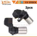 2X Crankshaft Position Sensors for Volvo C30 S60 V50 V70 
