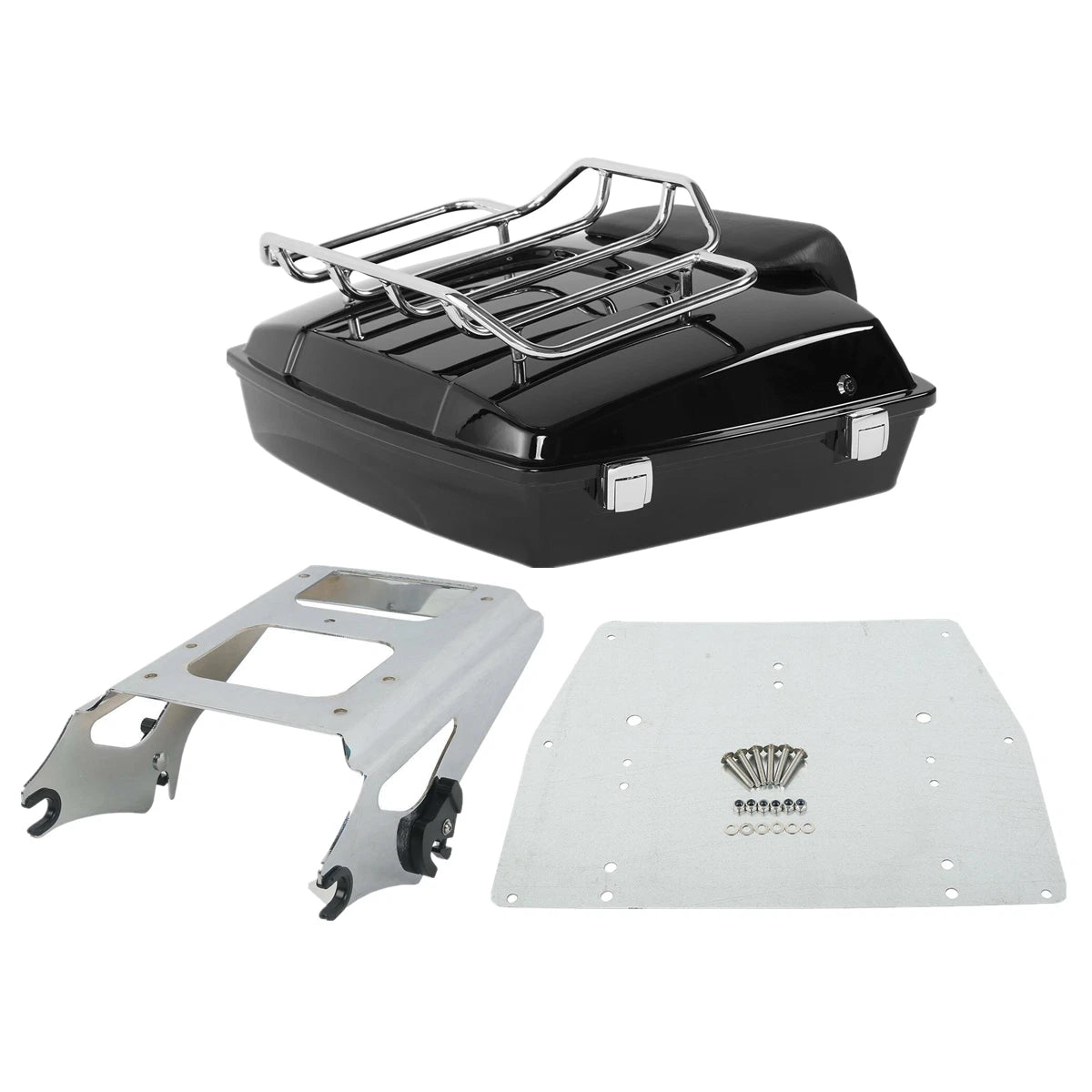Trunk Backrest Rack Plate for Harley Touring Glide (2009–2013)