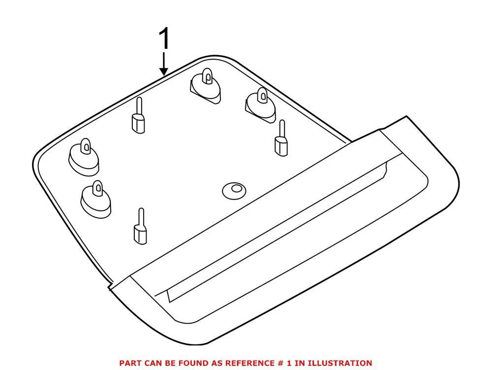 OEM Center High Mount Stop Light for BMW (63257259877)