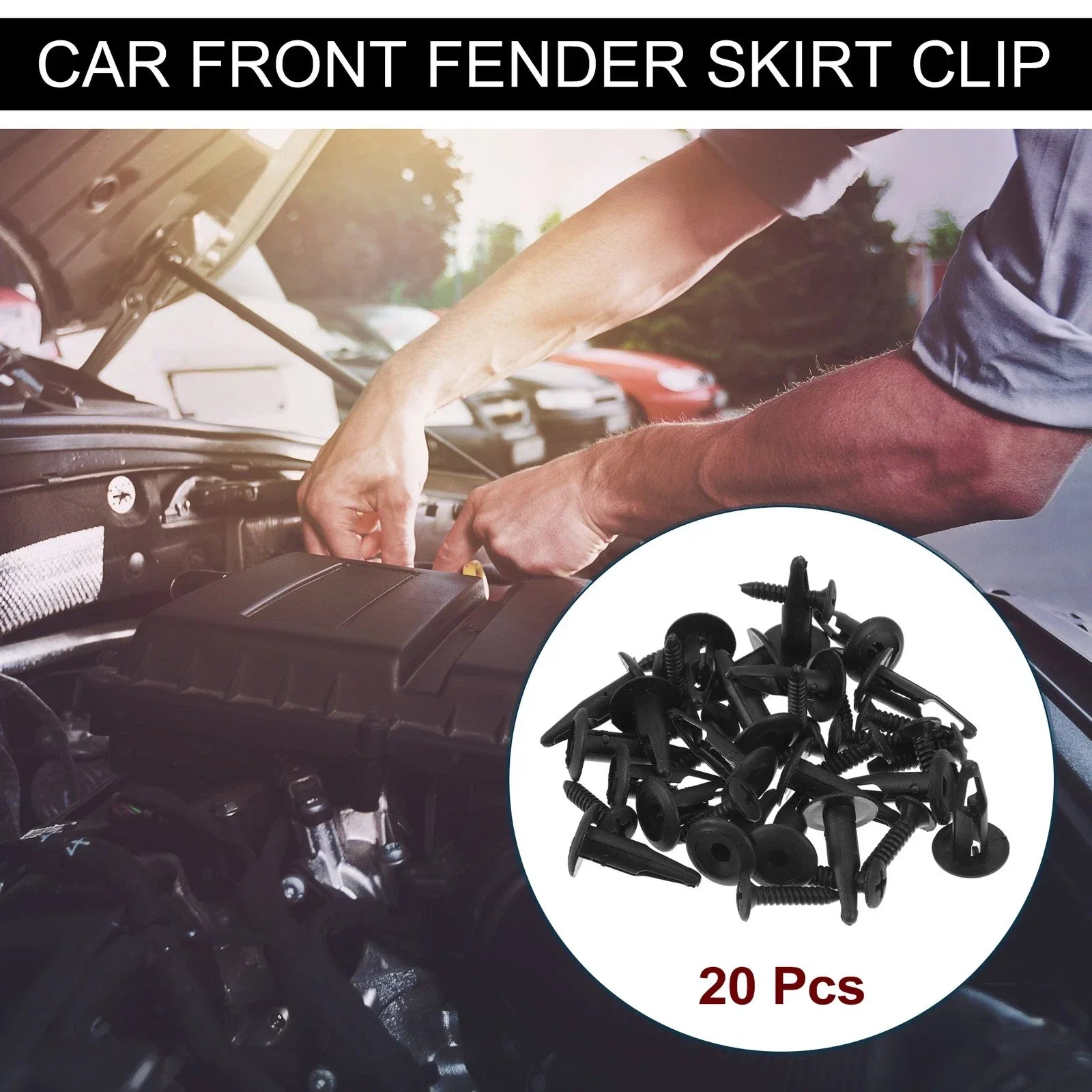 Front Fender Skirt Clips for Chrysler 200, Pacifica (2011-2014, 2017-2023)