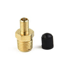 2g00psi Air Tank Fill Valve for Air Compressor (Black Plastic Cap)