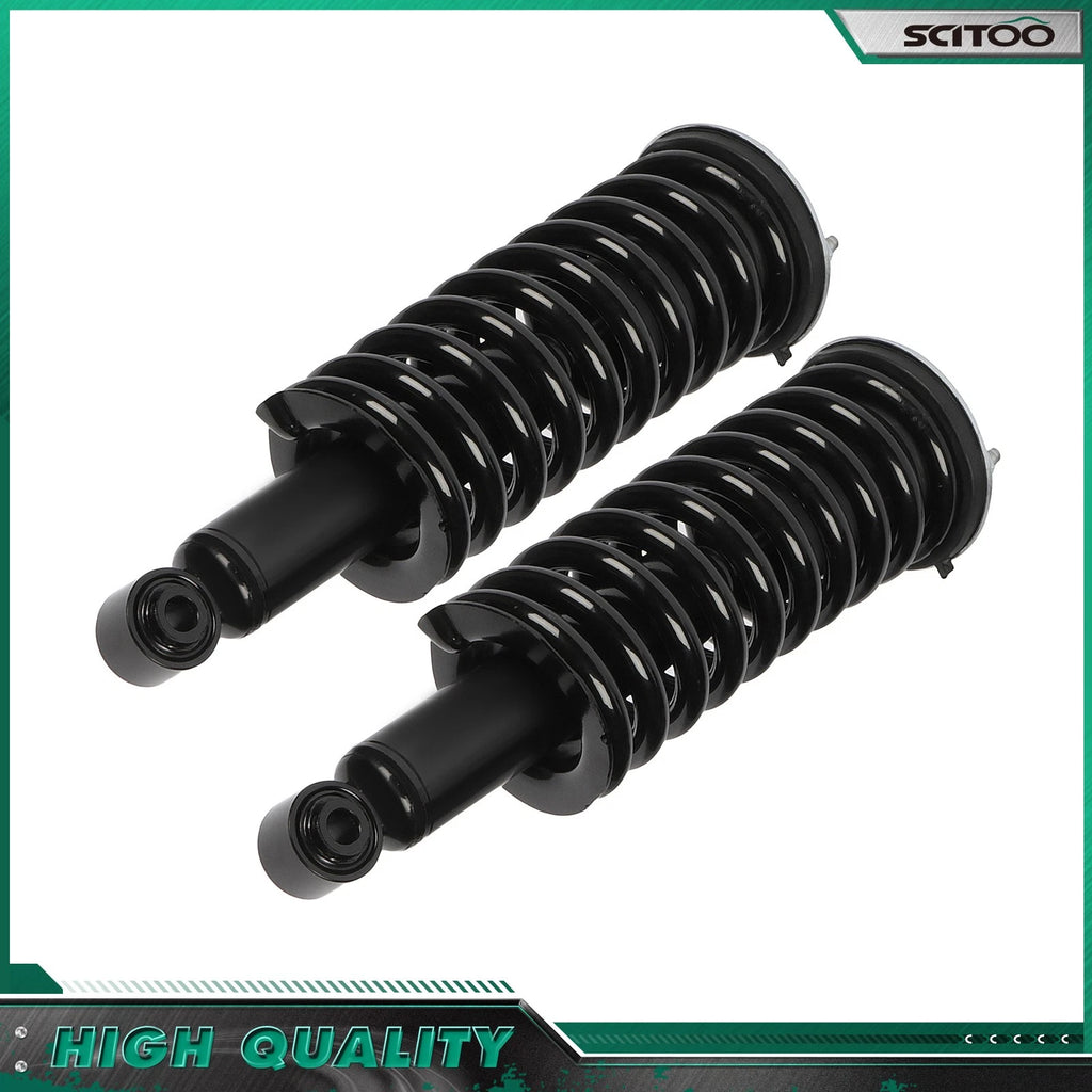 Set of 2 Front Complete Strut Shock Coil Spring for Nissan Frontier (2005–2015) 4WD