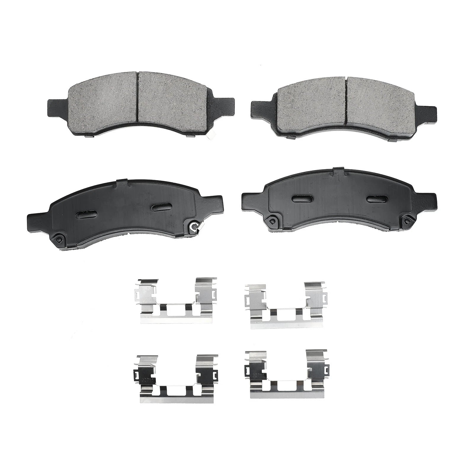 Set of 4 Front Ceramic Brake Pads for Chevy Traverse (2009–2017) GMC Acadia (2007–2016)