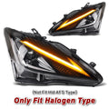 LED Headlight Set for Lexus IS250/IS350 (2006–2013) w/SwitchBack Left+Right