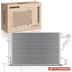 A/C Condenser with Bracket & Receiver Drier for Hyundai Elantra (2014–2016)