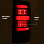 LED Tail Lights for Dodge Ram 1500 2500 3500 (2009–2018)