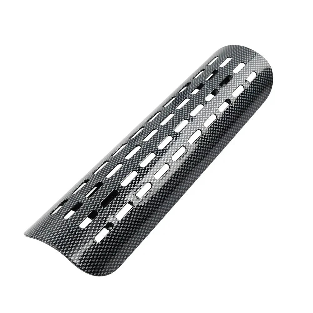 Curved Exhaust Muffler Pipe Heat Shield Cover for Motorcycle