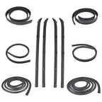 10Pcs Weatherstrip Seal Kit for Dodge D150 D250 W150 W250 (1975–1993)