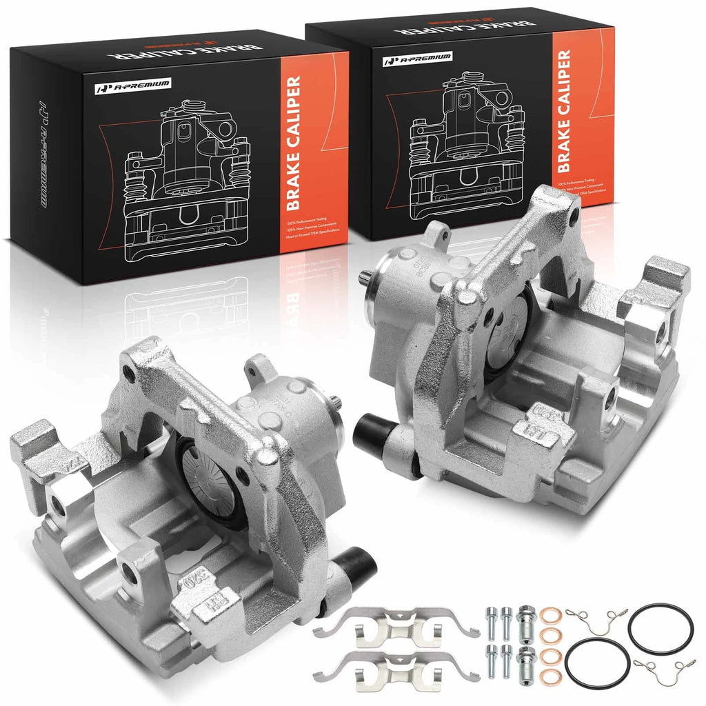 2X Brake Calipers with Bracket Rear for Mercedes W205 C43 AMG (2015–2020)