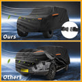 Waterproof All Weather Car Cover for Lexus GX (2010-2023) - Black 190T-PU