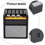 Guitar Pick Organizer Box for Compact Use (1.69 x 1.69 x 1.69 Inches)