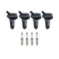 Set of 4 Ignition Coils & NGK Iridium Spark Plugs for Canyon Colorado (2004–2012)
