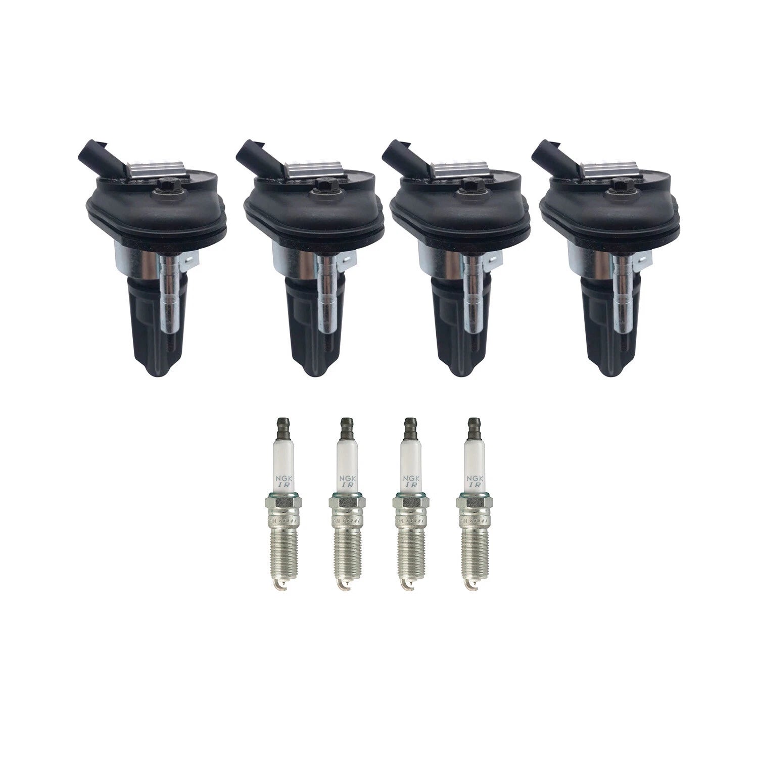 Set of 4 Ignition Coils & NGK Iridium Spark Plugs for Canyon Colorado (2004–2012)