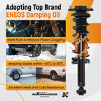 Rear Pair Struts & Coil Springs for Subaru Crosstrek XV (2013–2017) 16080