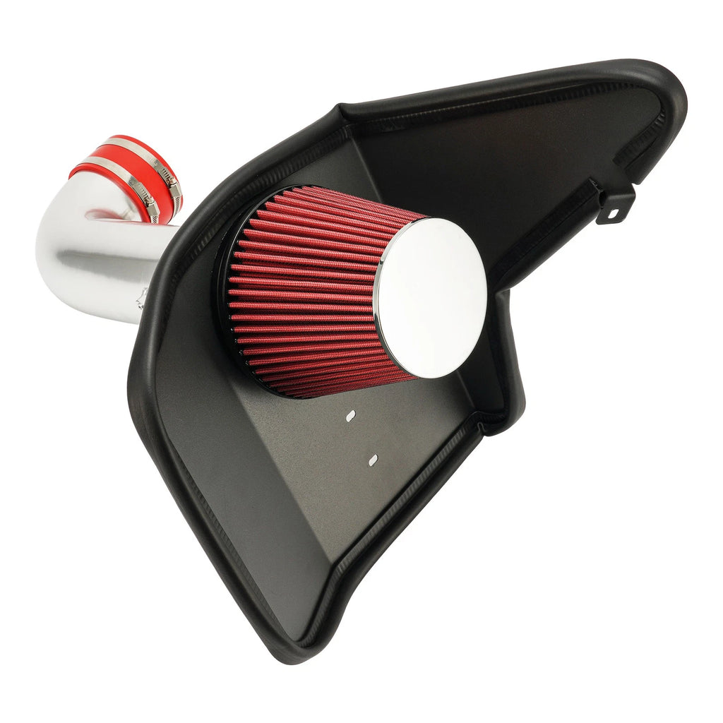 Cold Air Intake Kit for Chevrolet Camaro 6.2L (2010–2015) Red Filter and Heat Shield