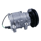A/C Compressor for John Deere 120C, 160CLC & Hitachi ZX110, ZX120 (2000–2023)