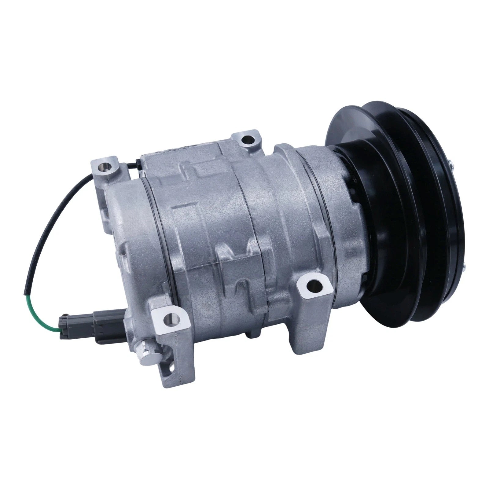 A/C Compressor for John Deere 120C, 160CLC & Hitachi ZX110, ZX120 (2000–2023)