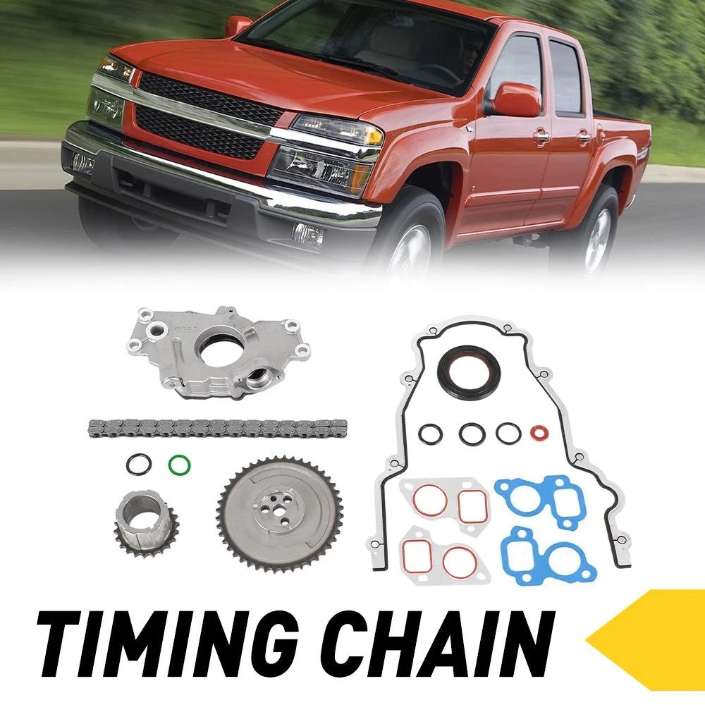 Oil Pump Timing Chain Kit for Silverado Express Sierra 2500 3500 (V)