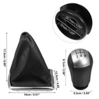 5 Speed Manual Gear Shift Knob with Dust Cover for Ford Focus 