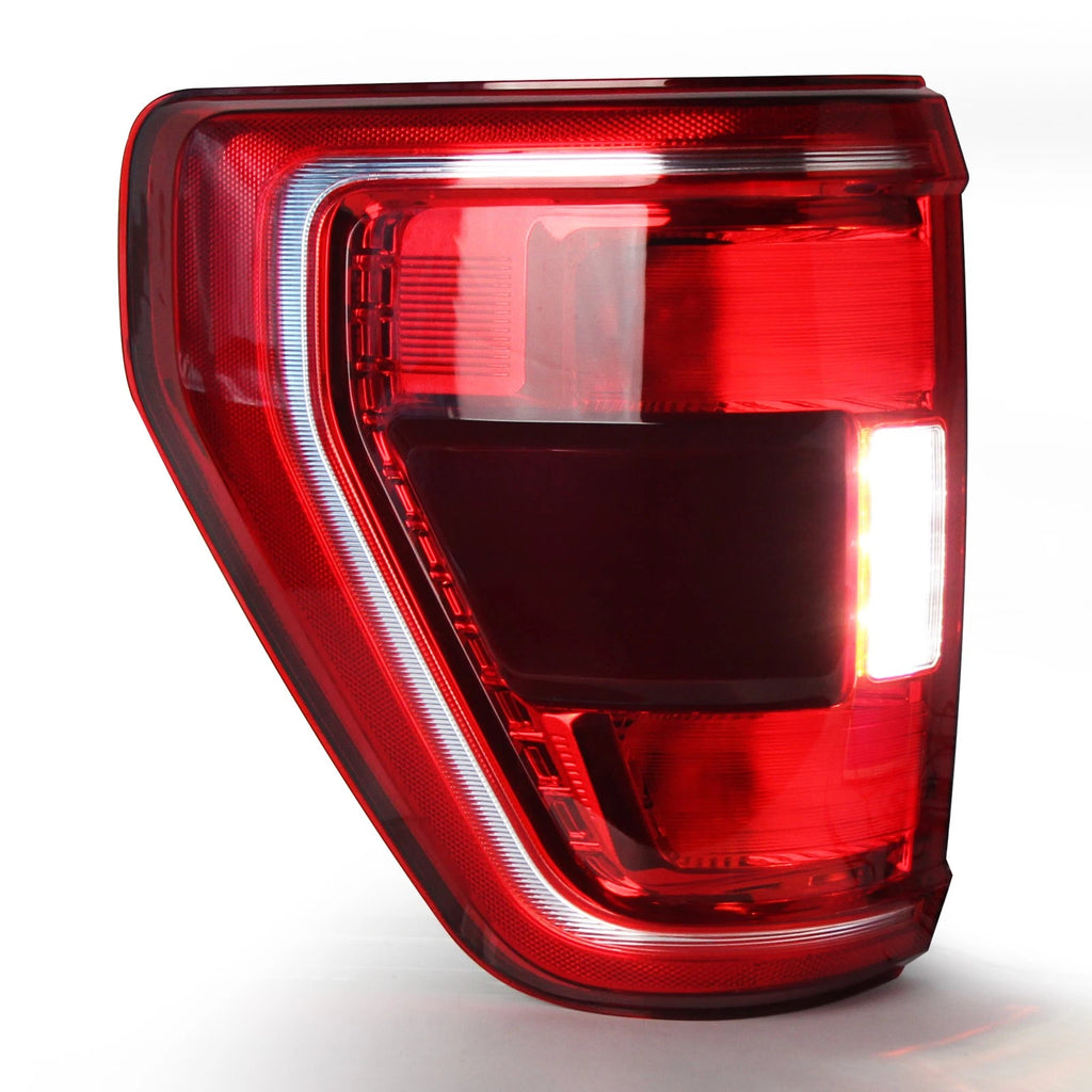 Halogen Tail Light for Ford F-150 (2021–2023) ML3Z13405C, BLIS, Left Side