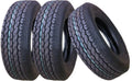 Set of 3 Free Country Trailer Tires ST205/75D14 2057514 14" 6PR