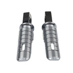 Gray Front Footrest Pegs for Aprilia APR 150 GPR 125 150 250 RS125 Tuono 125