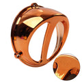 Modified Fan Cover for GY6 Jog50 Motorcycle - Orange