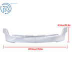 Chrome Split Front Bumper for Chevy Silverado 1500 (2019-2022)