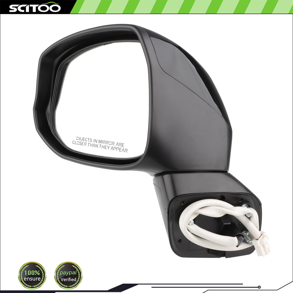 Driver Side Power Mirror 3Pin for Honda Civic (2012–2014) Textured Black
