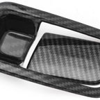 Carbon Fiber Storage Box Handle Cover Molding Trims for Honda Civic (2016-2021)