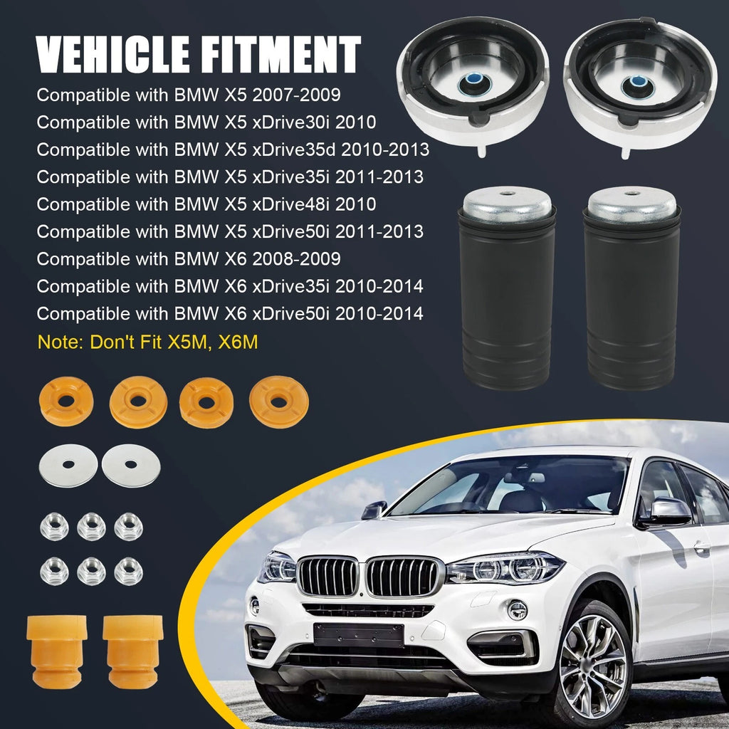 Front Strut Shock Mount Kit for BMW X5 E70 X6 E71 (2007-2013)