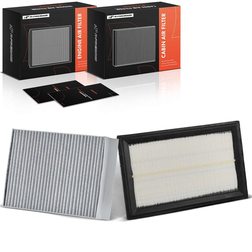 Engine & Active Carbon Cabin Air Filter for Mercedes C300 E300 GLC300 (2015–2023)