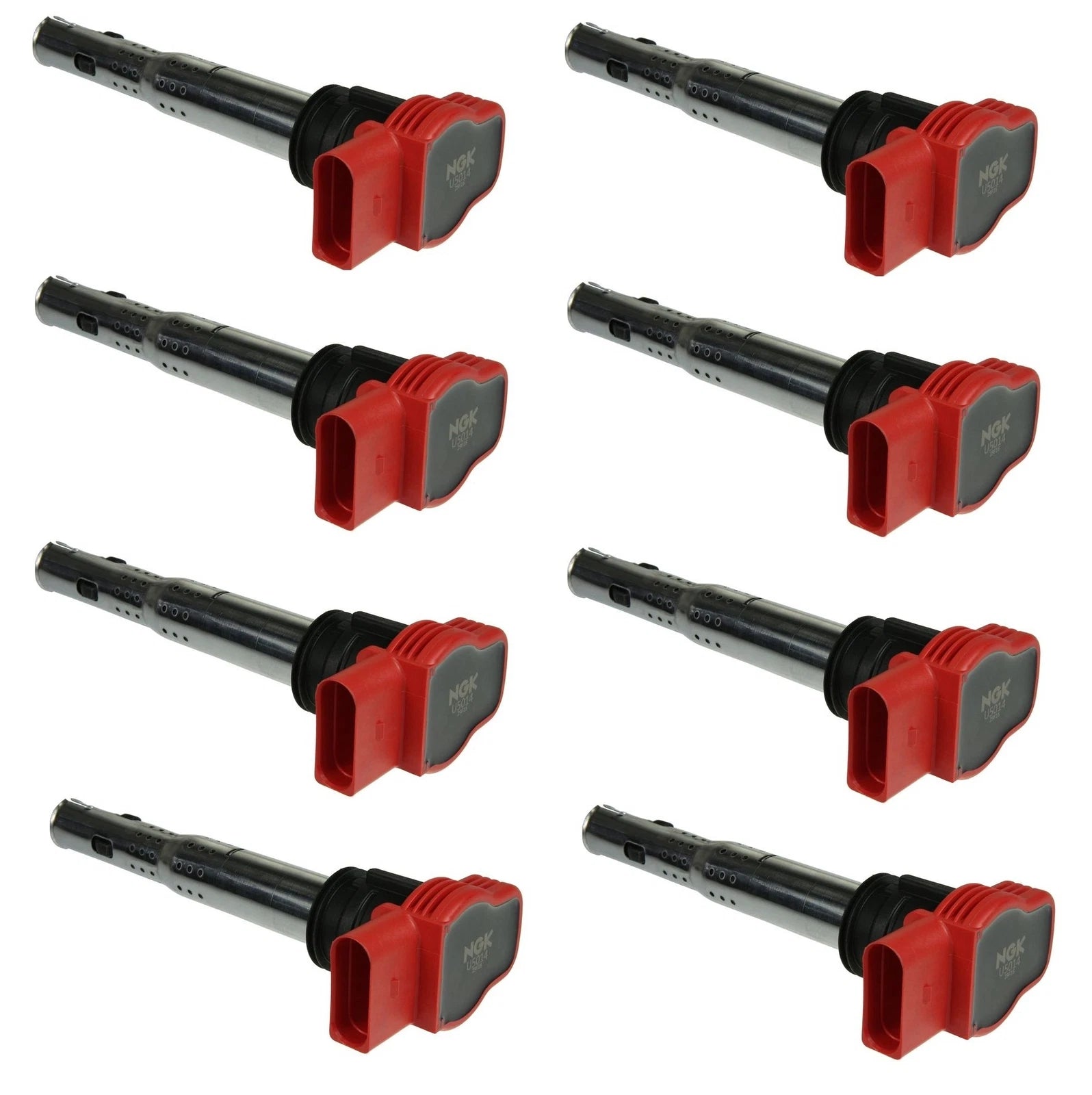 Set of 8 NGK Ignition Coils for Audi A6 Quattro Q7 R8 Volkswagen Touareg