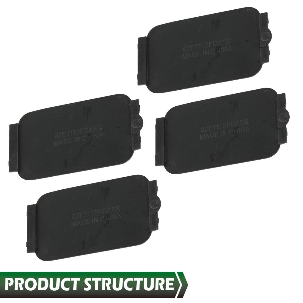 Set of 4 Side Truck Bed Molding Plug Hole Covers for Ford F150 F250 F350