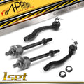 Set of 4 Outer & Inner Tie Rod Ends for Honda CR-V (1997–2001)