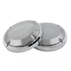 6.5" Saddlebag Lid Speaker Grill Covers for Harley Touring Electra (1983-2020)