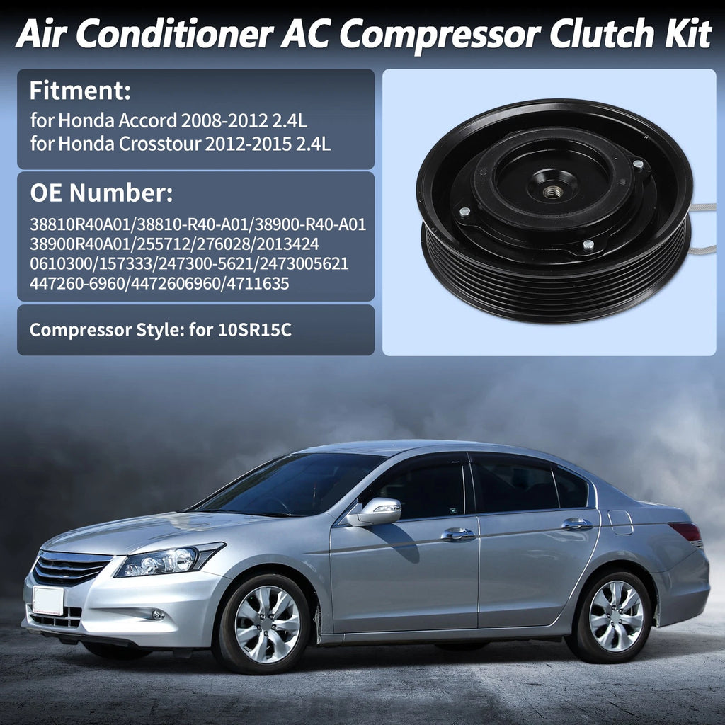 AC Compressor Clutch Kit for Honda Accord Crosstour (2008–2015) 38810R40A01