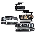 LED Tube DRL Headlight & Fog Lights for Silverado/Suburban (1999–2006)