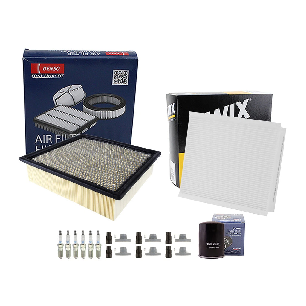 Tune Up Kit with NGK 6 Spark Plugs & Boots for F-150 XL XLT (2015)