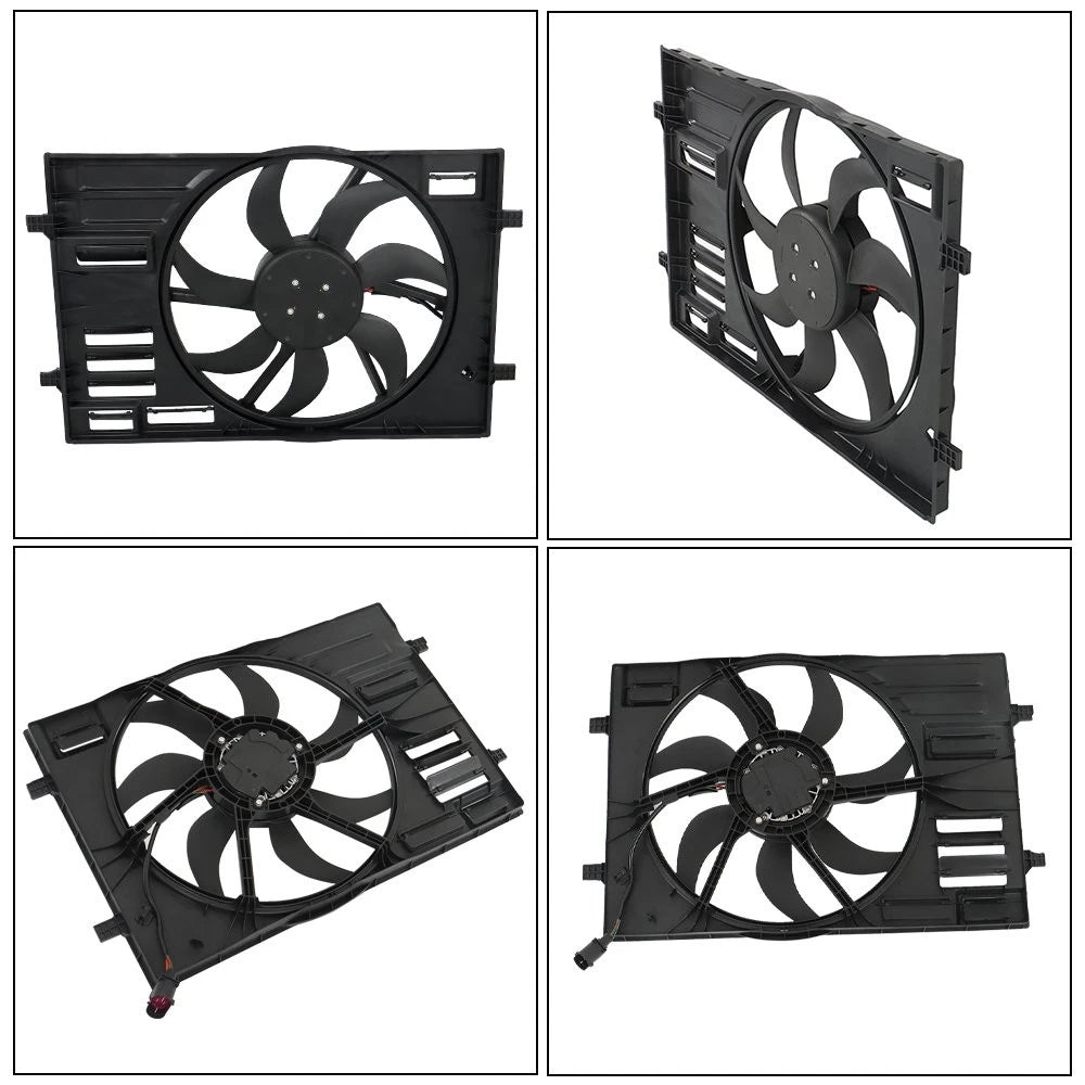 Radiator Cooling Fan Assembly for VW Golf, Audi A3 (2015-2020)