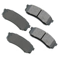Set of 4 Akebono ProACT Rear Disc Brake Pads for Lexus GX460 (2014–2017)