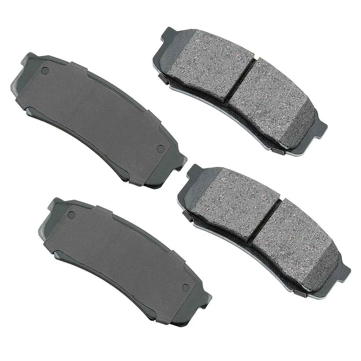Set of 4 Akebono ProACT Rear Disc Brake Pads for Lexus GX460 (2014–2017)